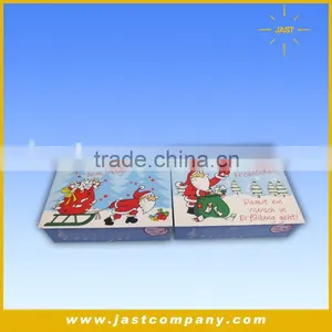 Decorative Musical Christmas Gift Boxes, Christmas Musical Glitter Gift Boxes, Aquare Empty Boxes For Sale Designer thumbnail-1