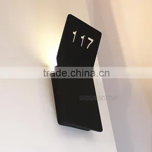 Hotel Door Black Led House Number Light,Black Led House Number Light,House Number Lights WL1065 thumbnail-1