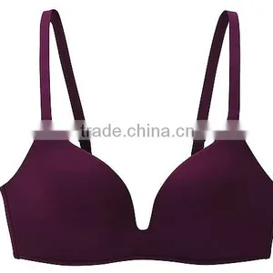 2014 New Arrival Ladies Underwear Seamless Wireless Soft Comfortable Bra thumbnail-3