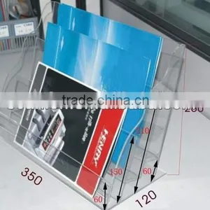 Acrylic Table Top Advertising Brochure Holder thumbnail-1