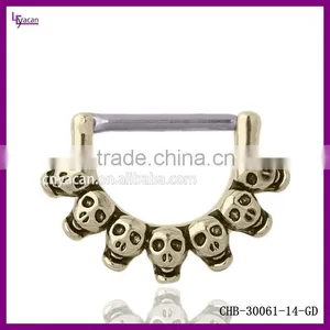Non-piercing Body Jewelry 14g Sex Nipple Piercing thumbnail-1