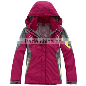 2015 Outdoor 2 in 1 Waterproof Windproof Hunting China Cheap Sportswear Women thumbnail-4