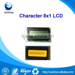 Customed 0801 Lcd Module Character 8x1 LCD thumbnail-1