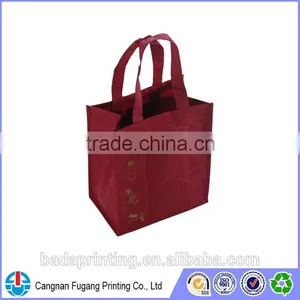 Eco-friendly Material Meet EN71,Phthalate&AZO Free,Low Lead& Jute Wine Bag Made in China thumbnail-1