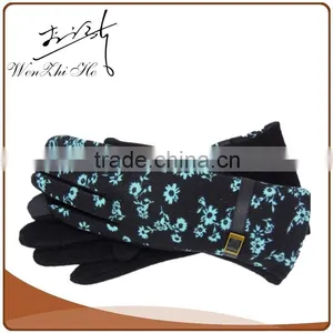 AB Grade Floral Pattern New Fashion Winter Mittens thumbnail-4