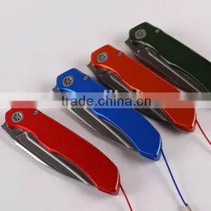 OEM Folding Knife With D2 Blade and Titanium Alloy Handle thumbnail-3