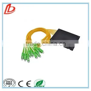 GPON EPON 1x8 ABS Box Module Type SC/APC Fiber Optical PLC Splitter Module thumbnail-1
