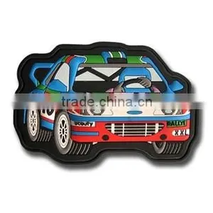 Full-Color Football-Shaped Car Magnet thumbnail-1