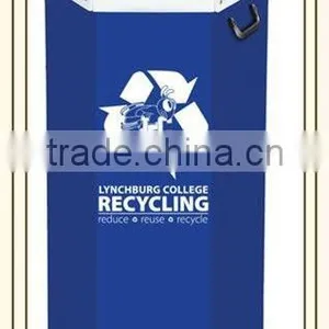 LOW PRICE Corrugated pp Fluted Recycle Bin,waste Bin,trash Bin thumbnail-1