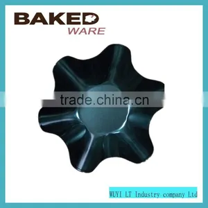 Flower Shaped Cake Pan Cabon Steel Flower Shape Round Baking Tray Cake Mold thumbnail-6