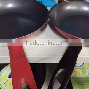 Forged Aluminum Granite Stone Coating Frying Pan / Chinese Frying Pan thumbnail-6