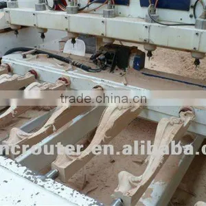 Eight Spindles Art and Craft Cnc Router With Mass Production for Table Legs and Stair Handrails thumbnail-1