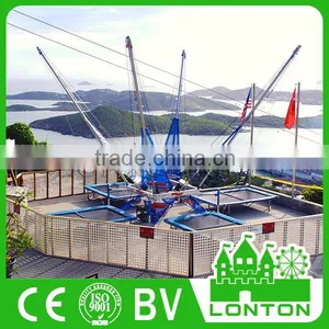 Four Person Kids Bungee Jumps With Springs Mall Entertainment Rides thumbnail-3