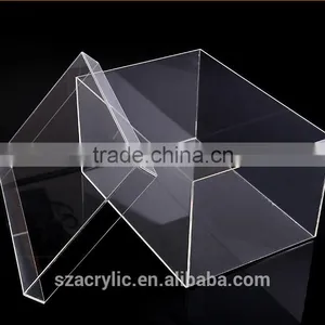 Customized Clear Acrylic Shoe Box Fancy Acrylic Shoe Box thumbnail-4