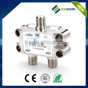 Factory Supply 10-2602MHz Indoor 2 Way Satellite Splitter thumbnail-1