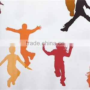 Cartoon Style Kids Washable Wallpaper for Kids Bedroom thumbnail-4