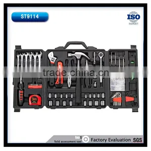 160pcs Wrench Combination Socket Tool Kit,Multifunction Hand Tool Set in Folding Case thumbnail-1