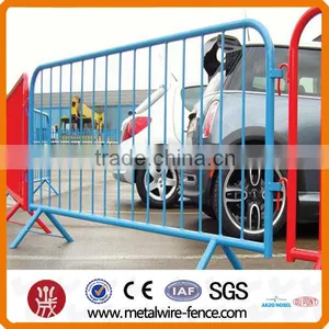 Factory Direct High Quality Powder Coated Road Barrier Fence / Road Barricade thumbnail-1