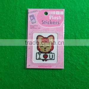 Ahri Cartoon Sticker,phone Cartoon Glitter Sticker thumbnail-1