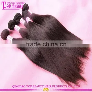 Large Stock Brazilian Human Long Hair Wholesale Soft Long 24 26 28 30 Inch Virgin Brazilian Hair Extension thumbnail-1