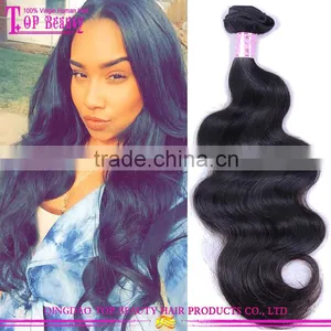 Grade 8a Virgin Hair Weaving Body Wave Hair Extension Malaysian Hair Raw Unprocessed Wholesale Virgin Hair Vendors Paypal Accept thumbnail-1