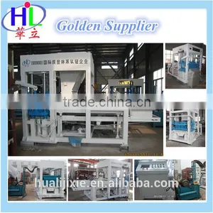 Trade Assurance Supplier of Concrete Blocks Making Machine QT4-15 Hollow Block Machine Price thumbnail-2