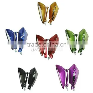 Motorcycle CNC Motorized Rear View Mirror Cheap Mirror With High Quality 6 Colors thumbnail-1