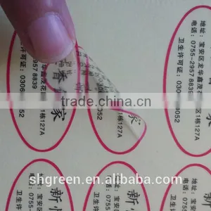 Transparent PVC Plastic Sticker for Pan/boiler thumbnail-2