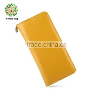 Custom Genuine Leather Women Travel Wallet thumbnail-1