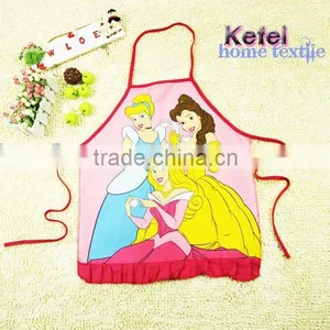 Kids Painting Girl Cute Little Cooling Cartoon Aprons thumbnail-1