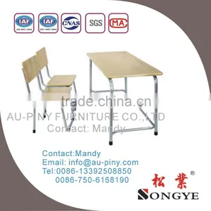 (Furniture)Plywood Laminated Chair , Molded Wood Veneer Chair, Vanishing Chair of School Furniture thumbnail-2