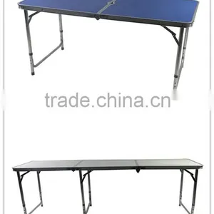 Folding Steel Legs Camping Table thumbnail-1