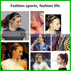 Wholesale High Quality Running High Elastic Headband Yoga Sport Head Band thumbnail-5