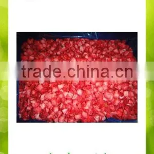 For Export Organic Frozen IQF Strawberry Dice and Cube thumbnail-3