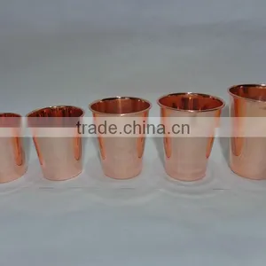Copper Mint Julep Cup Polished Lacquered thumbnail-1
