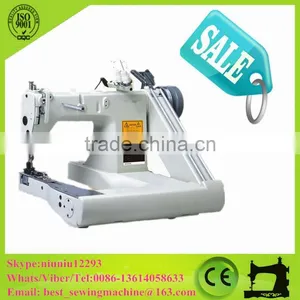 2016 Best Price of 2 Needles Feed off the Arm Double Chainstitich Sewing Machine for Garment Factory CS-928 thumbnail-1