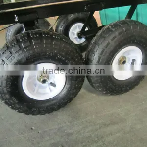 TC2145 Four Wheel Tipcart, Plastic Dump Cart, Garden Cart thumbnail-5
