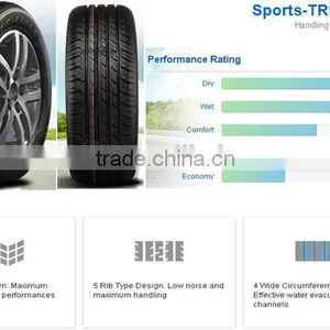 DIAMONDBACK Tire 205/50r16, 185/70r14, 185/65r14 thumbnail-1
