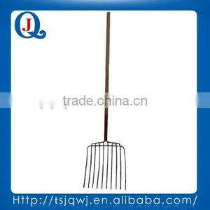 Garden and Farm Pitch Forks 114-m-10 With Wooden Handle or Steel Handle thumbnail-1