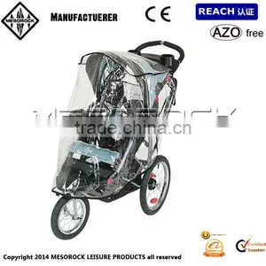 Baby Single Stroller Rain Cover Deluxe Rain Wind Weather Shield thumbnail-1