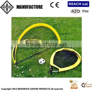 OUTDOOR PLAY FOOTBALL SPORTS GOAL SET OF 2 TRAINING SOCCER TOY OUTDOOR NEW FUN thumbnail-1