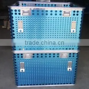 Aluminum Container, Sterilization Container, Storage Container, Hospital Aluminum Basket thumbnail-3