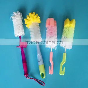 Baby Bottle Cleaning Brushes With Nylon Bristle From Factory thumbnail-2