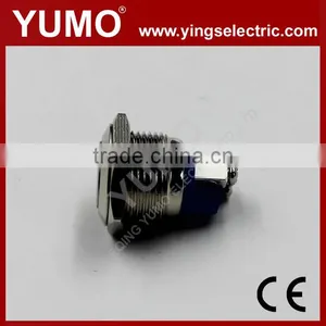 Hot Sale JS16F ROHS 16mm Flat Round IP65 Momentary Screw Terminal 2A/36VDC Push Button Switch Arcade Push Button thumbnail-1