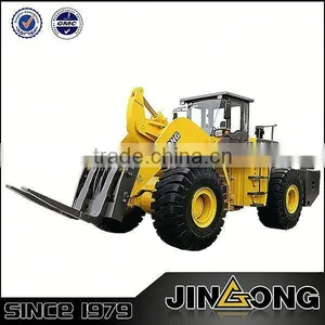 Marble Handling Equipment,China Log Fork Loader Trailer JGM761FT28 Wheel Loader for Sale thumbnail-1