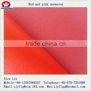 Red Series Non-woven Fabric Made in China Factory / pp Nonwoven Fabric / pp Non Woven Fabric thumbnail-1