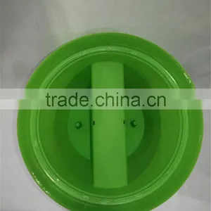 Self Watering Round Planter Box for Outdoor Highway Landscaping thumbnail-2