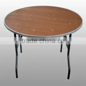 Wood Folding Banquet Table / Wood Dining Table Wholesale thumbnail-3