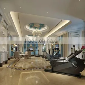 Luxury Classic Residential Bathroom 3D Interior Rendering Design for New Built Villa Wish Furnishing thumbnail-4