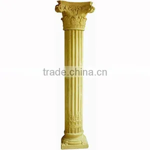 Fluted Marble Roman Round Pillar thumbnail-1